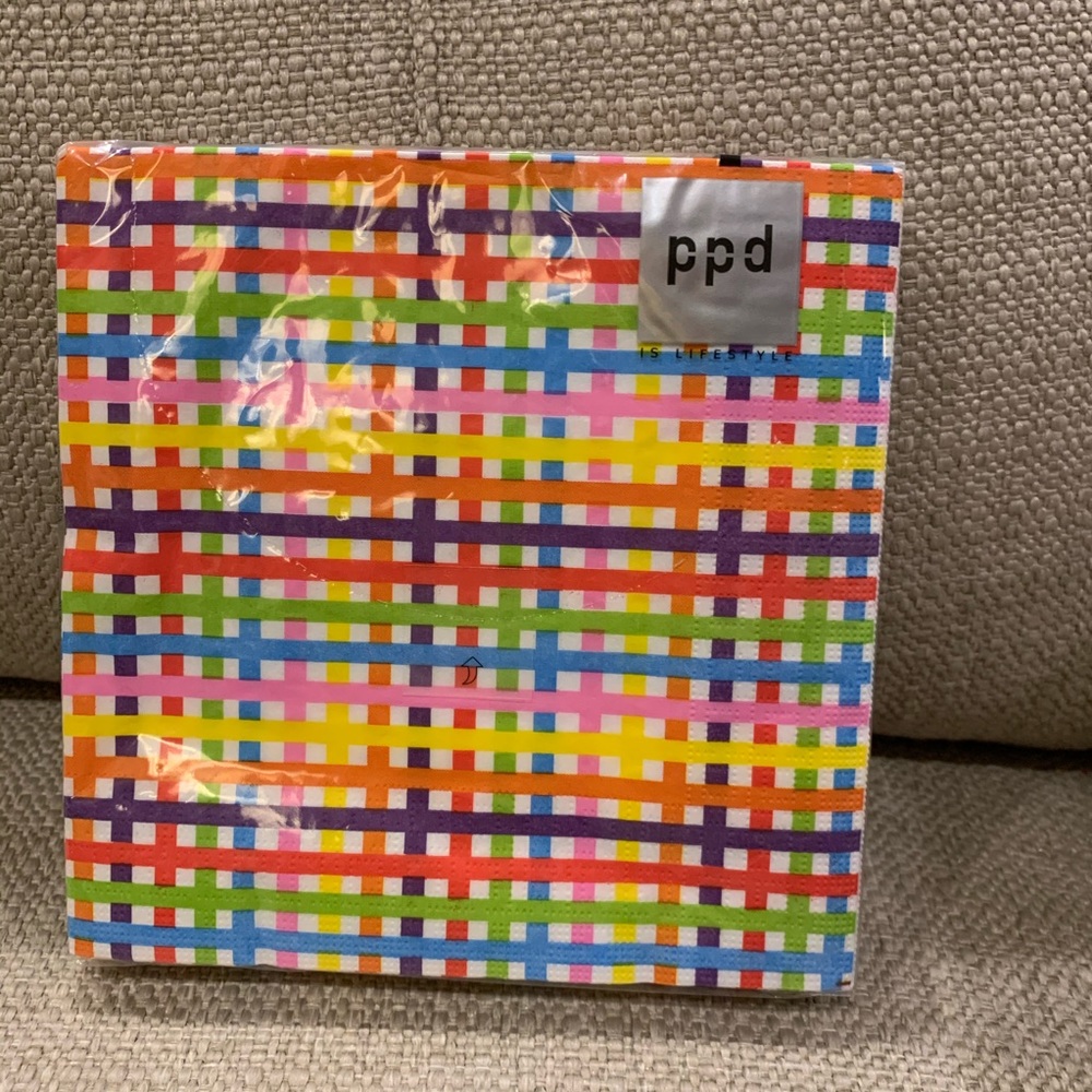 2 pkgs Graphique Large Napkins